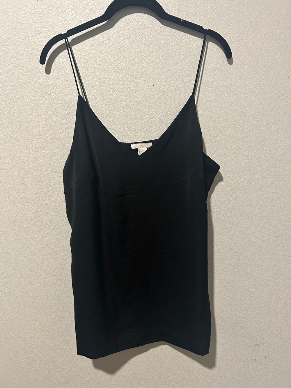 H&M Black Spaghetti Strap Cami